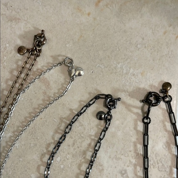 JCREW-  Elegant Silver and Gold Necklace bundle - Picture 6 of 7